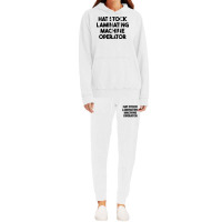 Hat Stock Laminating Machine Operator T Shirt Hoodie & Jogger Set | Artistshot