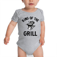 King Of The Grill Master Barbecue Master Cookout Premium T Shirt Baby Bodysuit | Artistshot