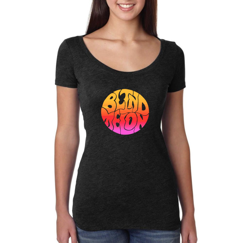 Blind Music Melon Women's Triblend Scoop T-shirt by cm-arts | Artistshot