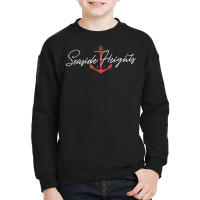 Seaside Heights New Jersey Shirt Anchor Coast Travel Nj Gift Youth Sweatshirt | Artistshot