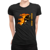 Angry Runs Funny Ladies Fitted T-shirt | Artistshot