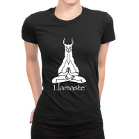 Llamaste Meditation Yoga Ladies Fitted T-shirt | Artistshot