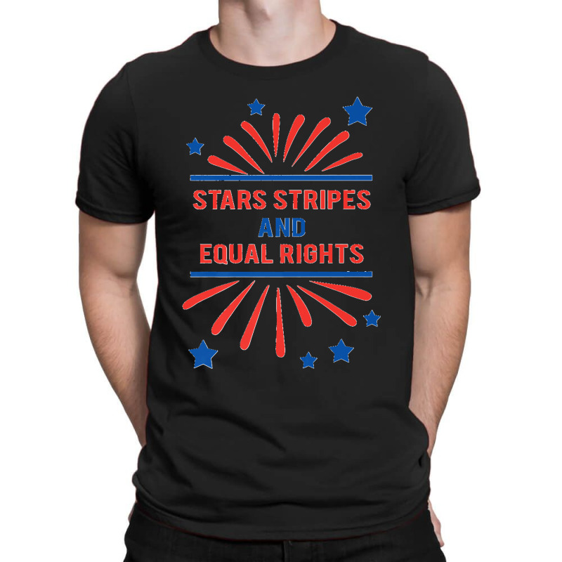 Stars Stripes And Equal Rights Premium T Shirt T-shirt | Artistshot