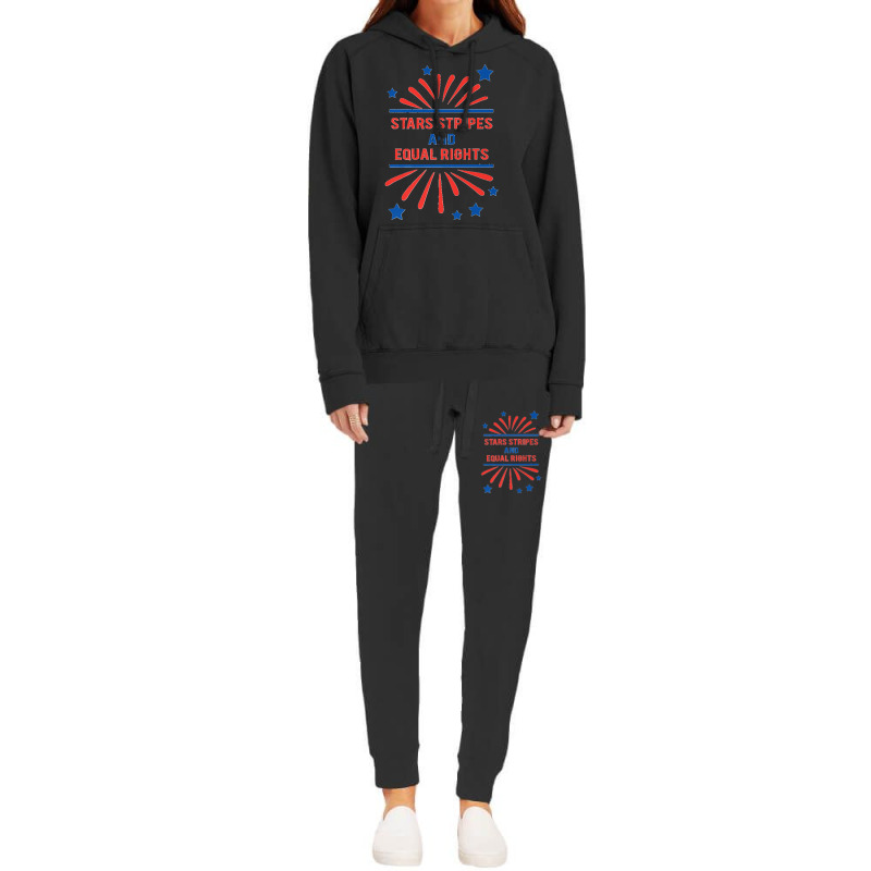 Stars Stripes And Equal Rights Premium T Shirt Hoodie & Jogger Set | Artistshot