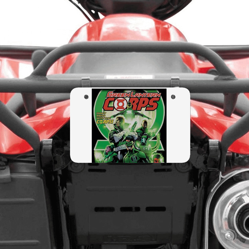 Green Lantern, Gl Corps Atv License Plate | Artistshot