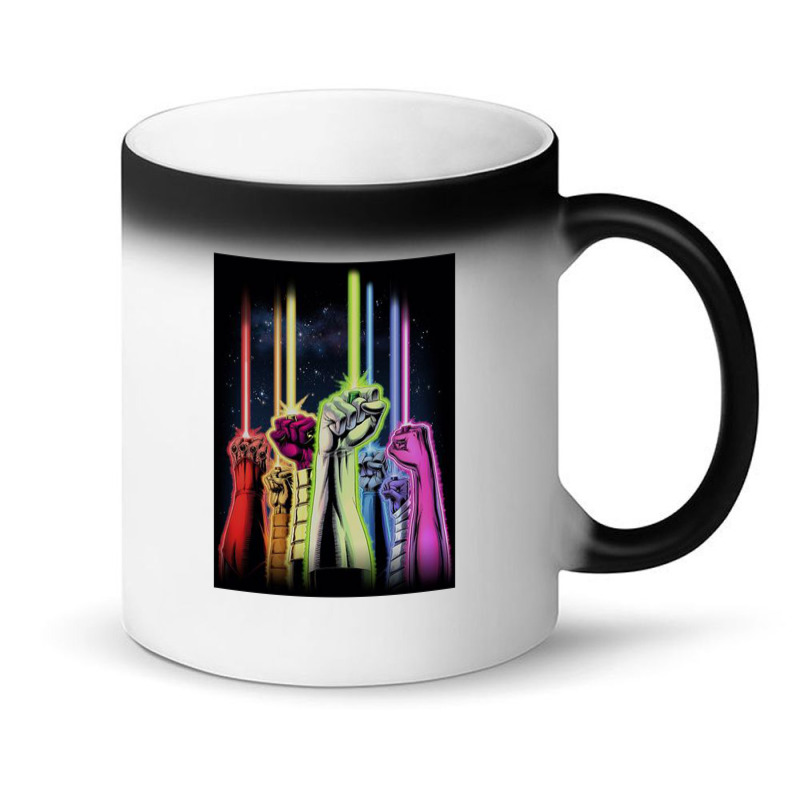 Green Lantern, Rainbow Corps Magic Mug | Artistshot