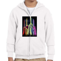 Green Lantern, Rainbow Corps Youth Zipper Hoodie | Artistshot