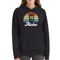 Aloha Hawaii Hawaiian Island Shirt Palm Beach Surfboard Surf T Shirt Vintage Hoodie | Artistshot