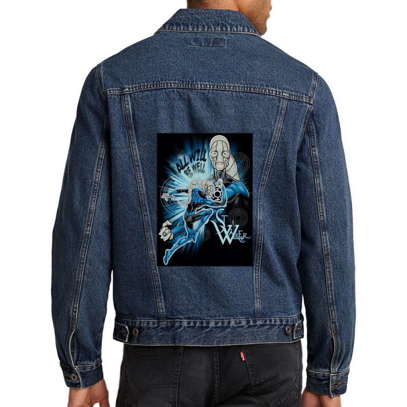 Green Lantern, Saint Walker, Men Denim Jacket | Artistshot