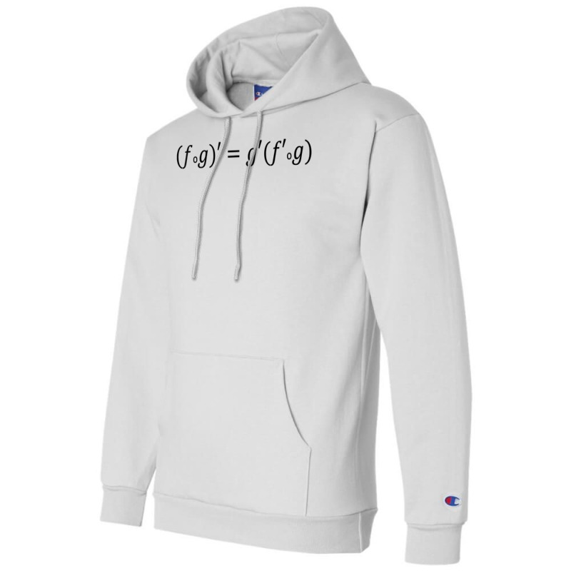 Derivative Of The Composition Of Functions, Math And Science T Shirt Champion Hoodie by cm-arts | Artistshot