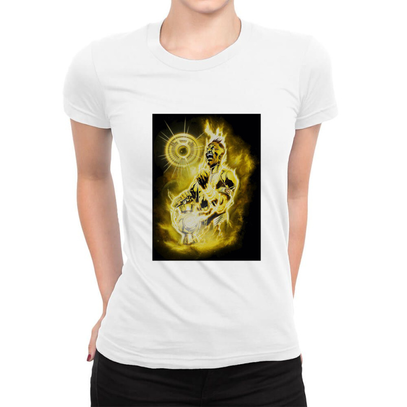 Green Lantern, Sinestro Nebula, Ladies Fitted T-Shirt by dzikawa | Artistshot