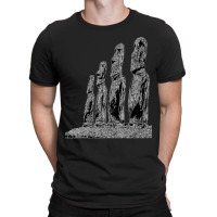 Easter Island Moai Statue Monolith World Mystery T-shirt | Artistshot