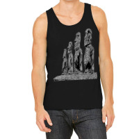 Easter Island Moai Statue Monolith World Mystery Tank Top | Artistshot