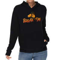 Break 'em Sporting Clays Target Shooting Sport Clay Shooting T Shirt Lightweight Hoodie | Artistshot