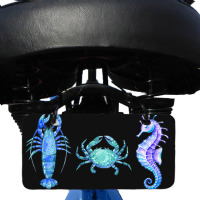 Crustaceancore Ocean Blush Crustacean Lobster Crab Seahorse Bicycle License Plate | Artistshot