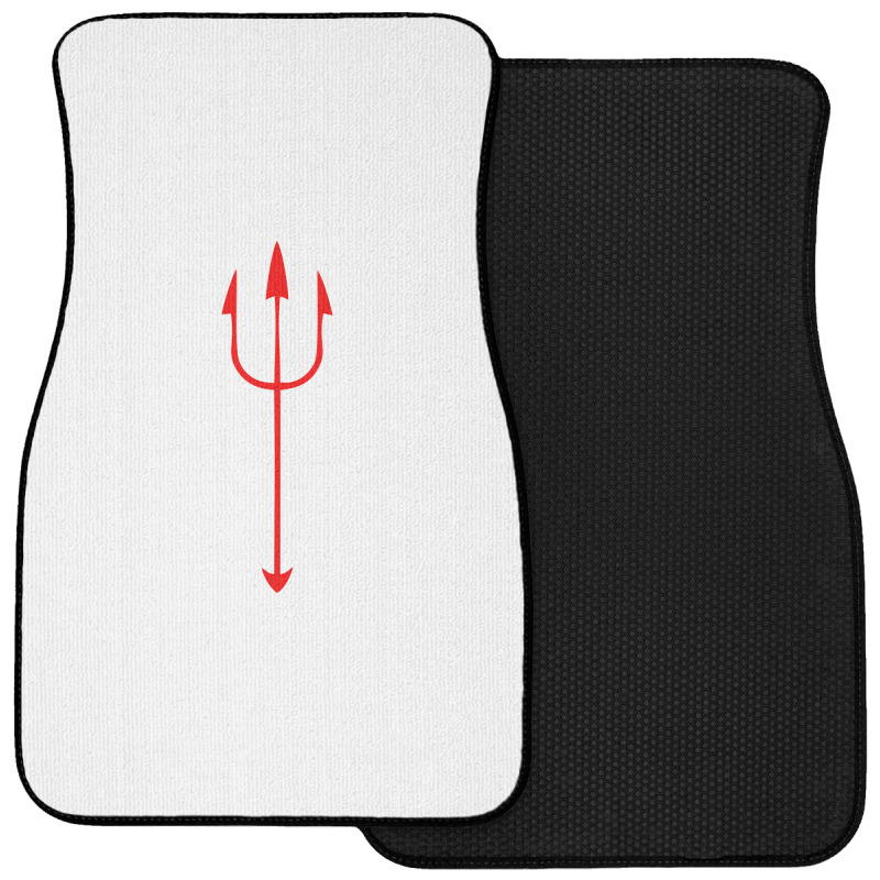 Devil Trident Merch Front Car Mat | Artistshot