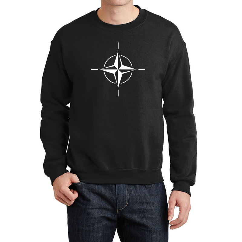 Nato Otan Flag Crewneck Sweatshirt by cm-arts | Artistshot