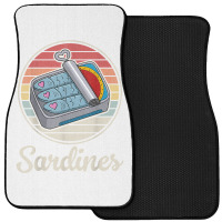 Sardine Anchovies Fish Dishes Canned Fish Cuisine T Shirt Front Car Mat | Artistshot