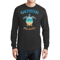 Jcombs Galveston Island, Tx, Sea Turtle And Beach Long Sleeve Shirts | Artistshot