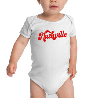 Nashville Retro Baby Bodysuit | Artistshot