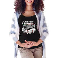 Garage Classic Car Truck Maternity Scoop Neck T-shirt | Artistshot