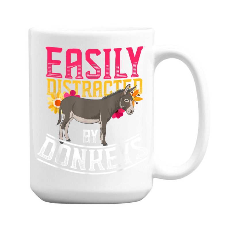 Funny Farm Animal Lover Gift Donkey 15 Oz Coffee Mug | Artistshot