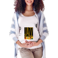 Jazz Maternity Scoop Neck T-shirt | Artistshot