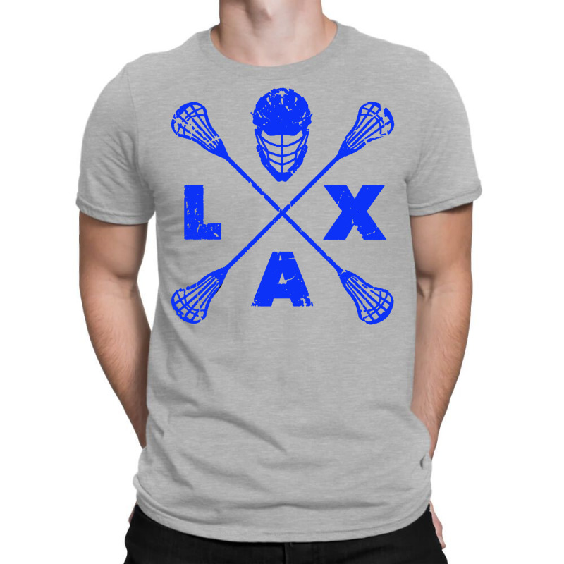 L A X Cross Axis T-Shirt by Simmons Shop | Artistshot