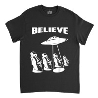 Easter Island Heads Moai Statues Alien Classic T-shirt | Artistshot