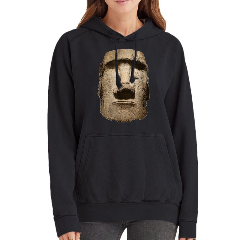 Easter Island Moai Statue Monolith World Mystery Vintage Hoodie | Artistshot