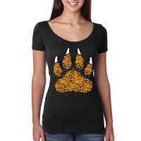 Tiger Paw   Zookeeper Zoologist Zoo Safari Wild Animal Lover T Shirt Women's Triblend Scoop T-shirt | Artistshot