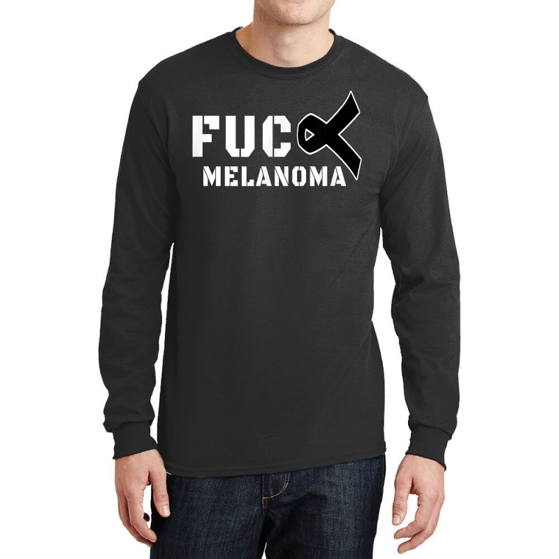 Fuck Melanoma Skin Cancer Awareness Long Sleeve Shirts | Artistshot