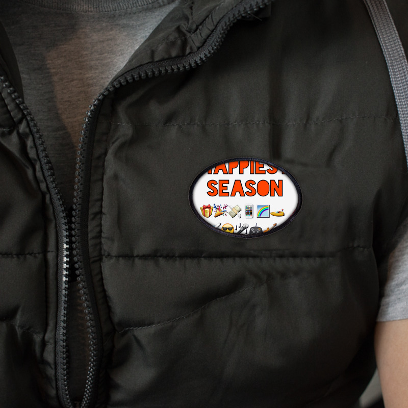 Happiest Season Start, Happiest Season Oval Patch | Artistshot