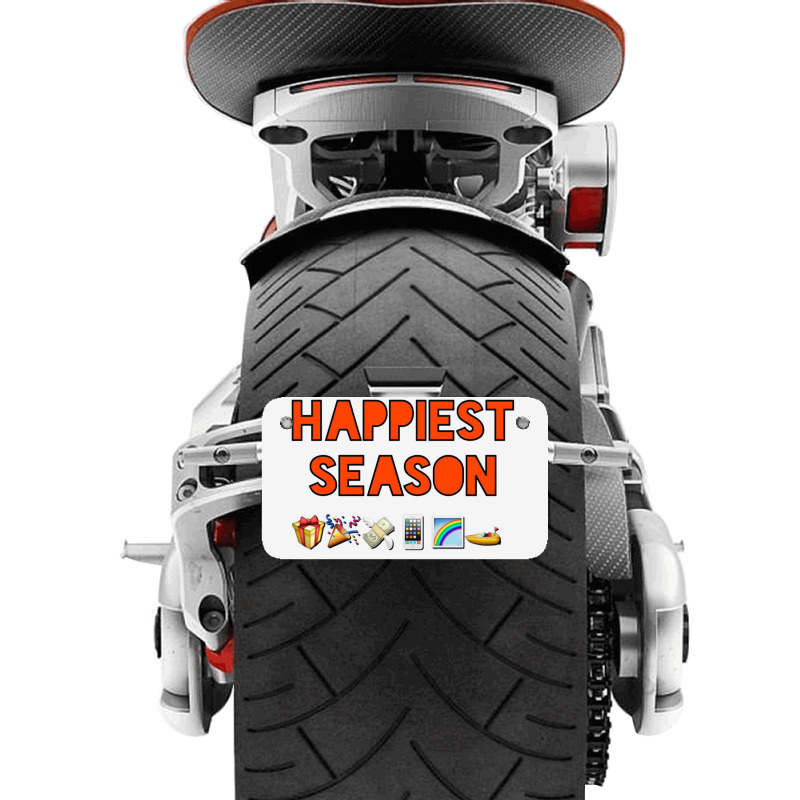 Happiest Season Start, Happiest Season Motorcycle License Plate | Artistshot