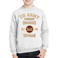 Us Army Combat Engineer Combat Engineer Veteran Gift Pullover Hoodie Youth Sweatshirt | Artistshot