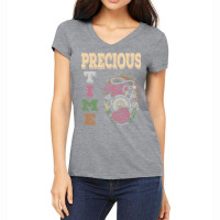 Precious Time Management T  Shirt Precious Time T  Shirt Women's V-neck T-shirt | Artistshot