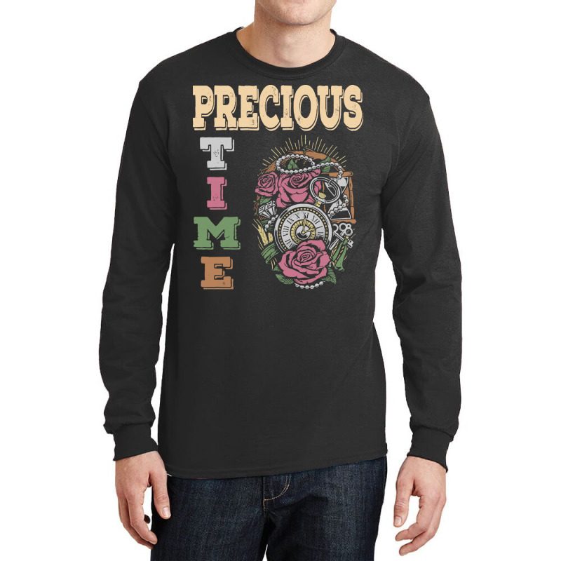 Precious Time Management T  Shirt Precious Time T  Shirt Long Sleeve Shirts by endercovet | Artistshot