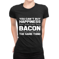 Funny Bacon T Shirt For Bacon Lovers Ladies Fitted T-shirt | Artistshot