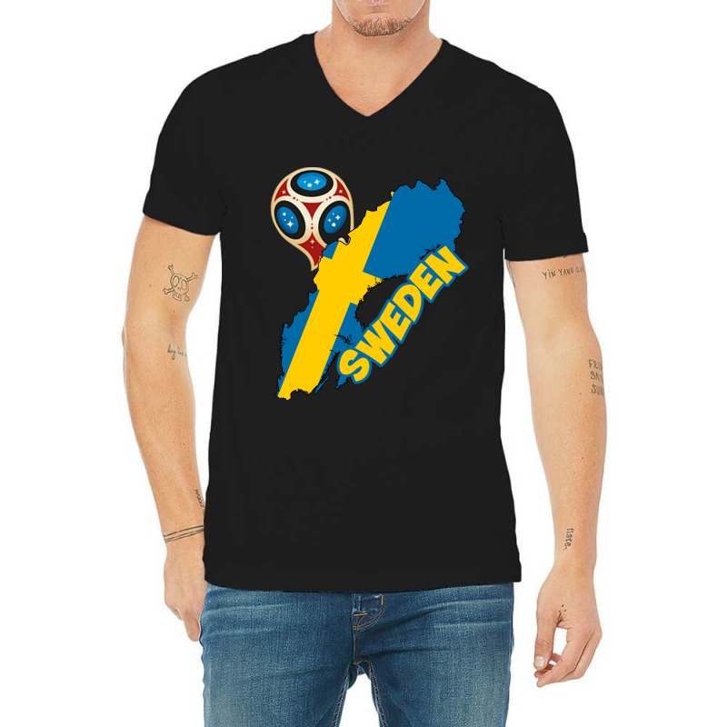 Sweden V-neck Tee | Artistshot