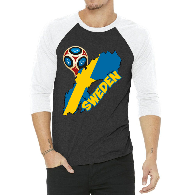 Sweden 3/4 Sleeve Shirt | Artistshot