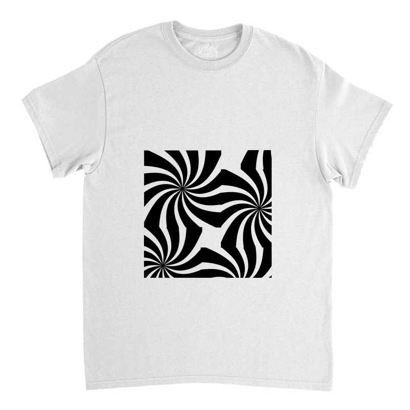 Hypnotic Spiral Pattern, Hypnotic Spiral Pattern Classic T-shirt by HlebVasilev | Artistshot