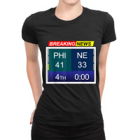 Ne 33 Phi 41 Final Score T Shirt Ladies Fitted T-shirt | Artistshot