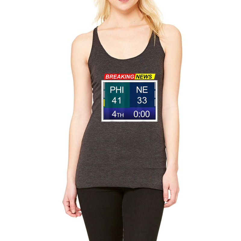 Ne 33 Phi 41 Final Score T Shirt Racerback Tank by cm-arts | Artistshot