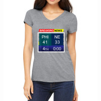 Ne 33 Phi 41 Final Score T Shirt Women's V-neck T-shirt | Artistshot