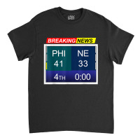 Ne 33 Phi 41 Final Score T Shirt Classic T-shirt | Artistshot