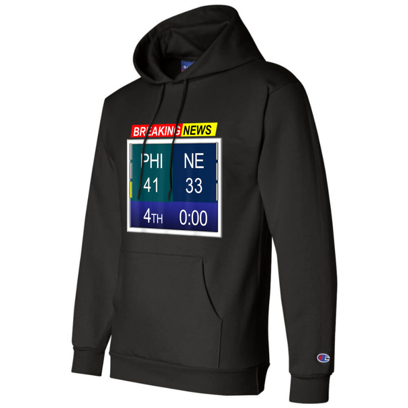 Ne 33 Phi 41 Final Score T Shirt Champion Hoodie by cm-arts | Artistshot