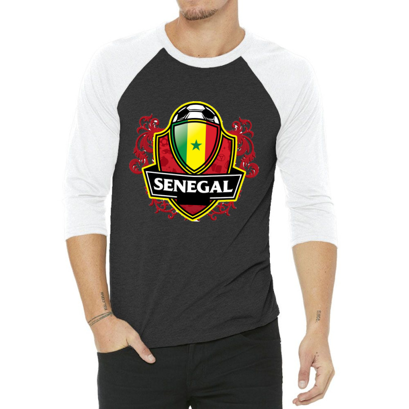 Senegal 3/4 Sleeve Shirt | Artistshot