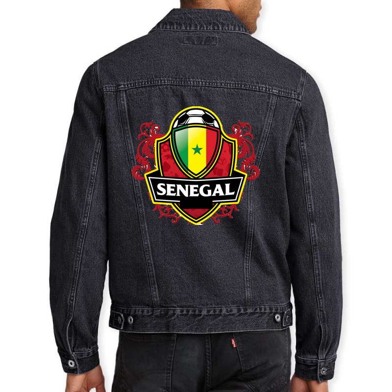 Senegal Men Denim Jacket | Artistshot