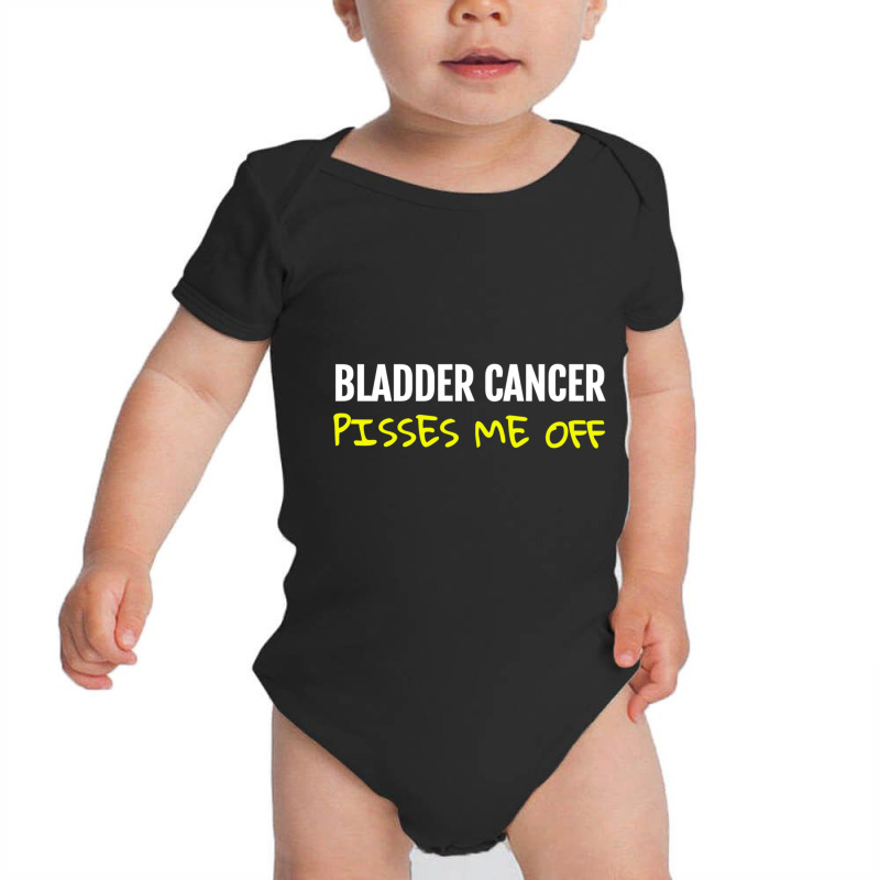 Funny Bladder Cancer Shirt Urinary T Shirt Baby Bodysuit by cm-arts | Artistshot