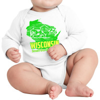 Wisconsin Smell Our Dairy Air Long Sleeve T Shirt Long Sleeve Baby Bodysuit | Artistshot